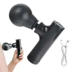 GENERICO - Pistola Masajeadora Muscular Fascial Gun Relajación Profunda