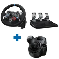 LOGITECH - Volantes y pedales G29 Driving Force para PC PS4 PS5