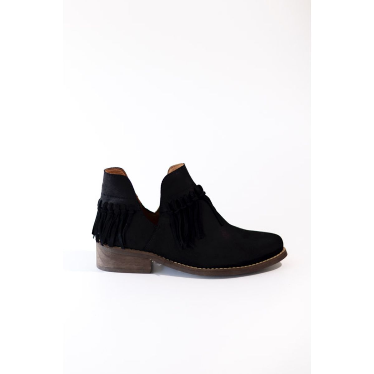GIANI DAFIRENZE - Botin Cuero Mujer Azara Negro
