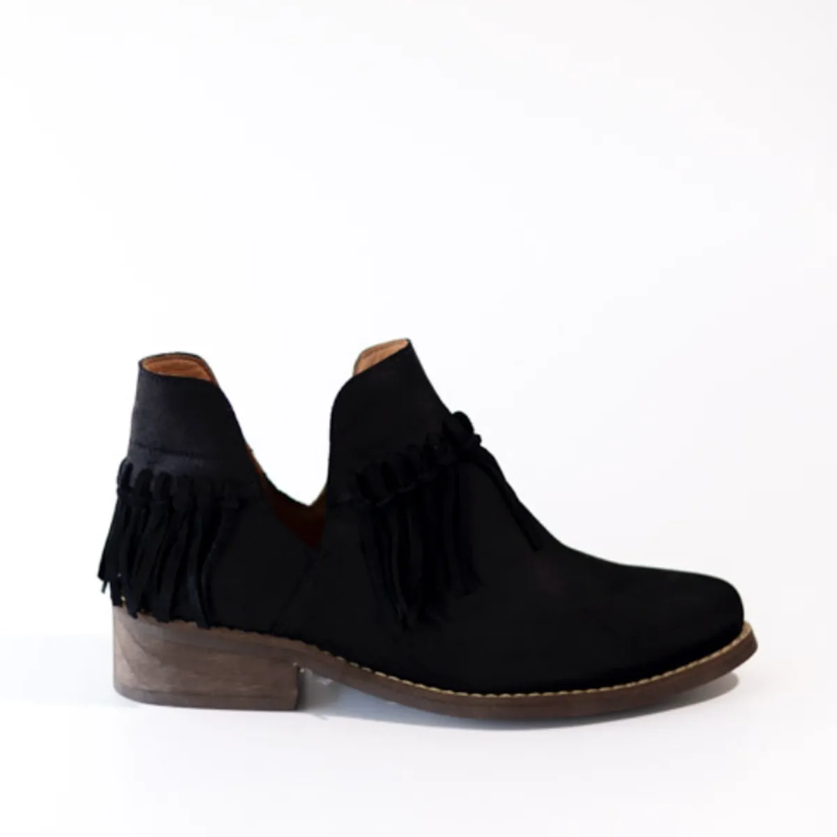 GIANI DAFIRENZE - Botin Cuero Mujer Azara Negro
