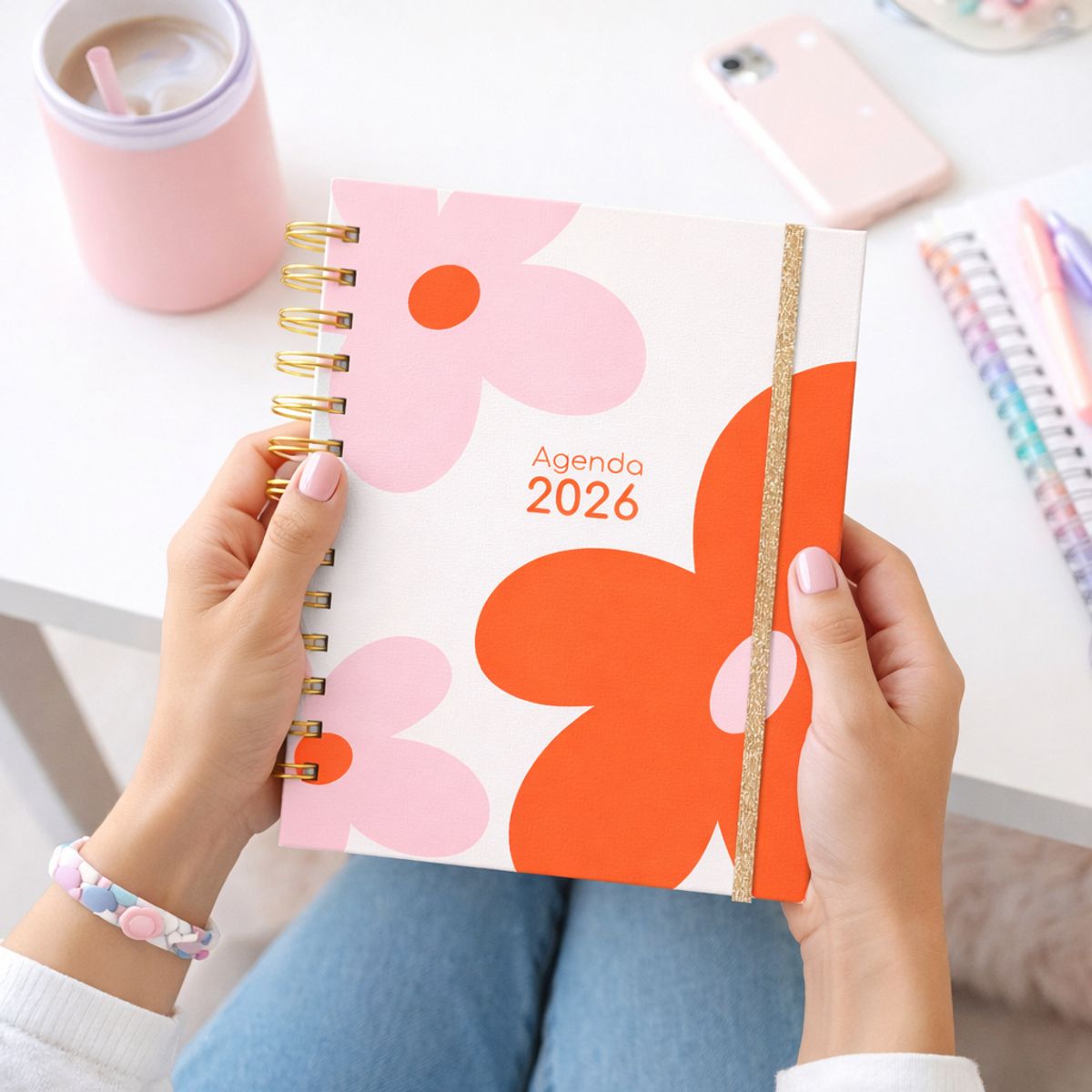 FATI - Agenda - Planner anual Bloom 2026