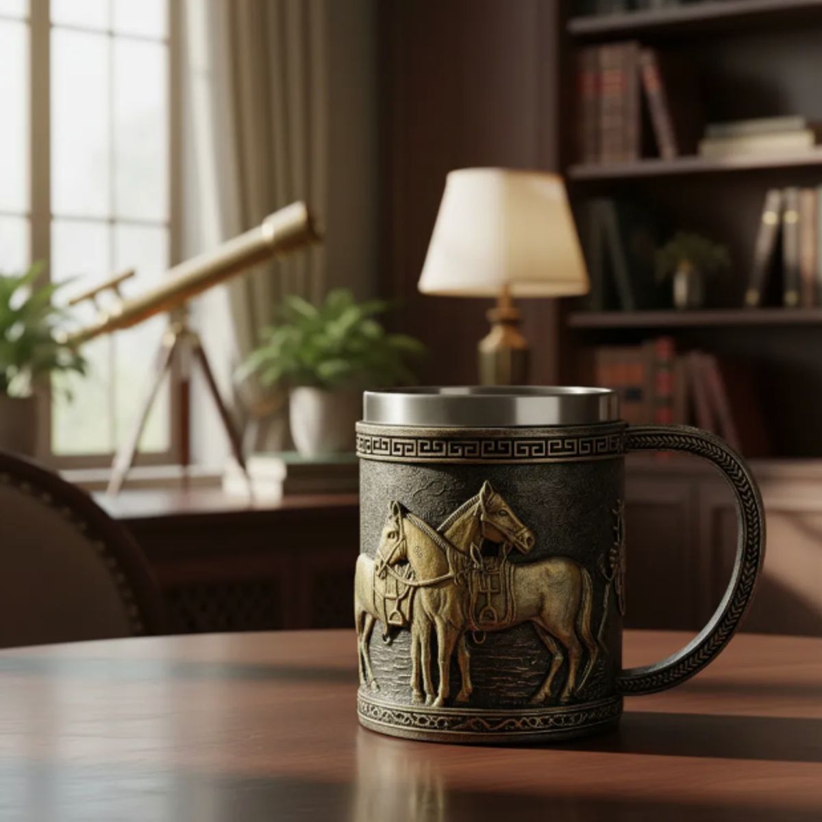 GENERICO - Tazon - Taza Termica Decorativa Con Pirata Realista