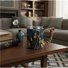 GENERICO - Tazon - Taza Termica Decorativa Con Pirata Realista