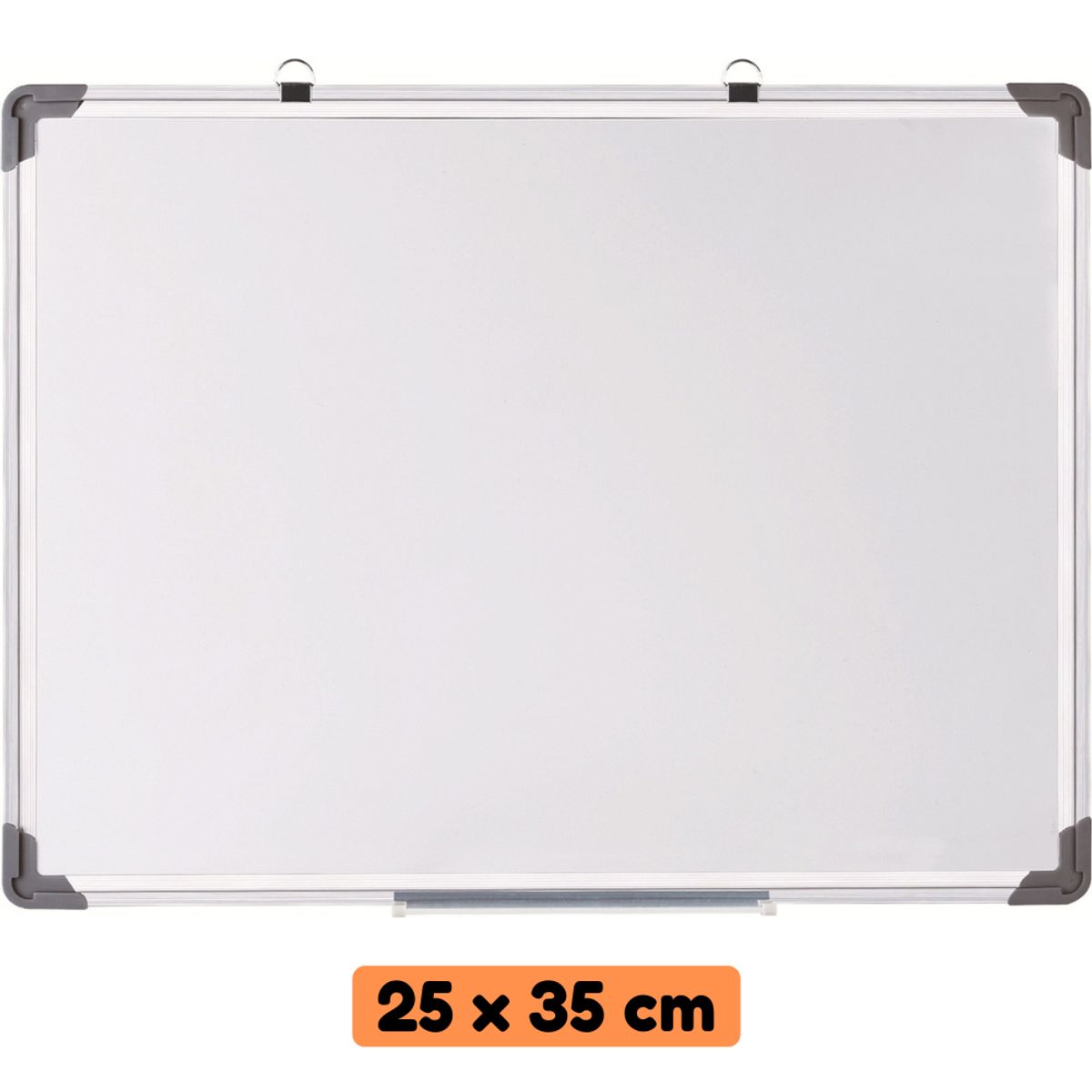 ABC - Pizarra Blanca 25 x 35 cm Superficie de Escritura Reutilizable