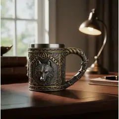 GENERICO - Tazon - Taza Termica Decorativa Con Pirata Realista