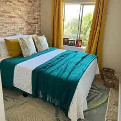 TODOHOGAR SANTIAGO DE CHILE - Set Renovación Dormitorio 2 Plazas Mostaza - 10 Piezas