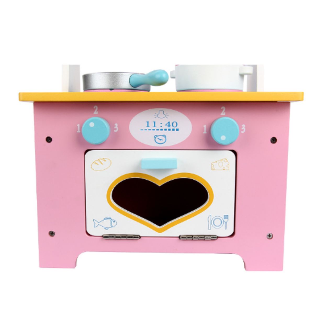 ABC - Cocina Grande de Madera Juego de Cocina Infantil