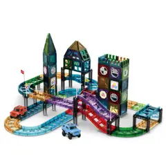 ABC - Bloques Magnéticos de Construcción 131 Piezas Juego STEM