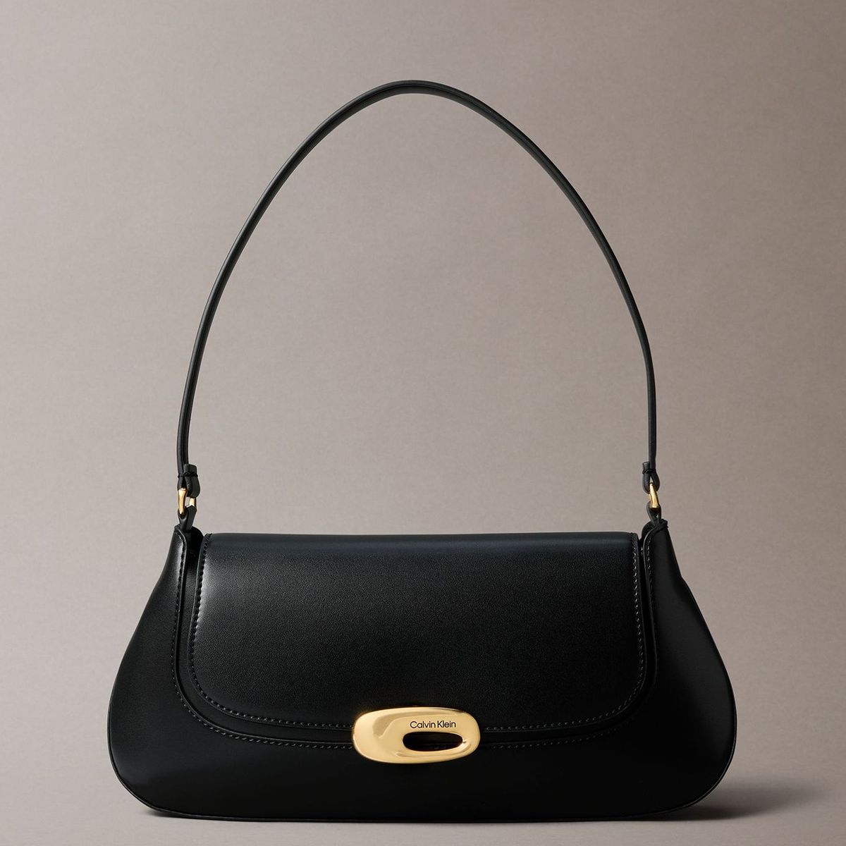 CALVIN KLEIN - Cartera Con Solapa Superior Negro Calvin Klein