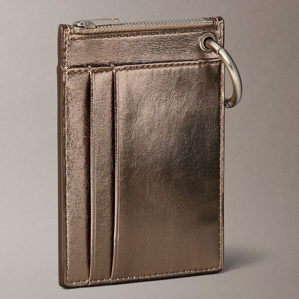 CALVIN KLEIN - Giftset De Billetera Y Espejo Dorado Calvin Klein