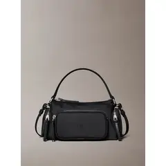 CALVIN KLEIN - Cartera Pocket Nylon Negro