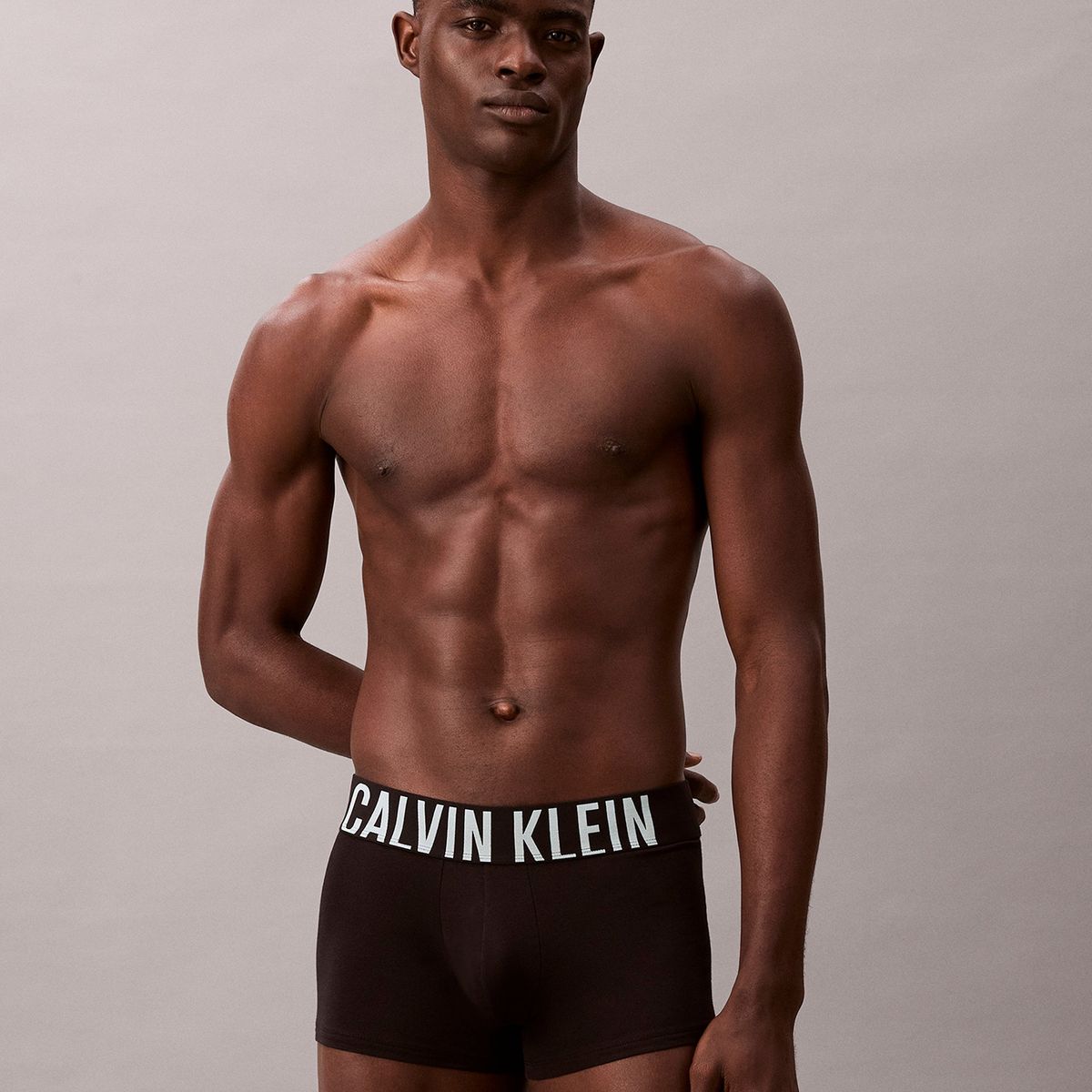 CALVIN KLEIN - Pack 3 Bóxers Trunk Intense Power Negro Calvin Klein