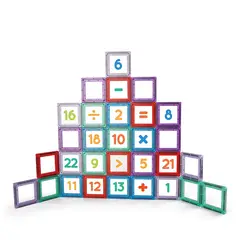 MAGNETICS - Bloques Magnéticos de Construcción 70 Piezas Juego STEM