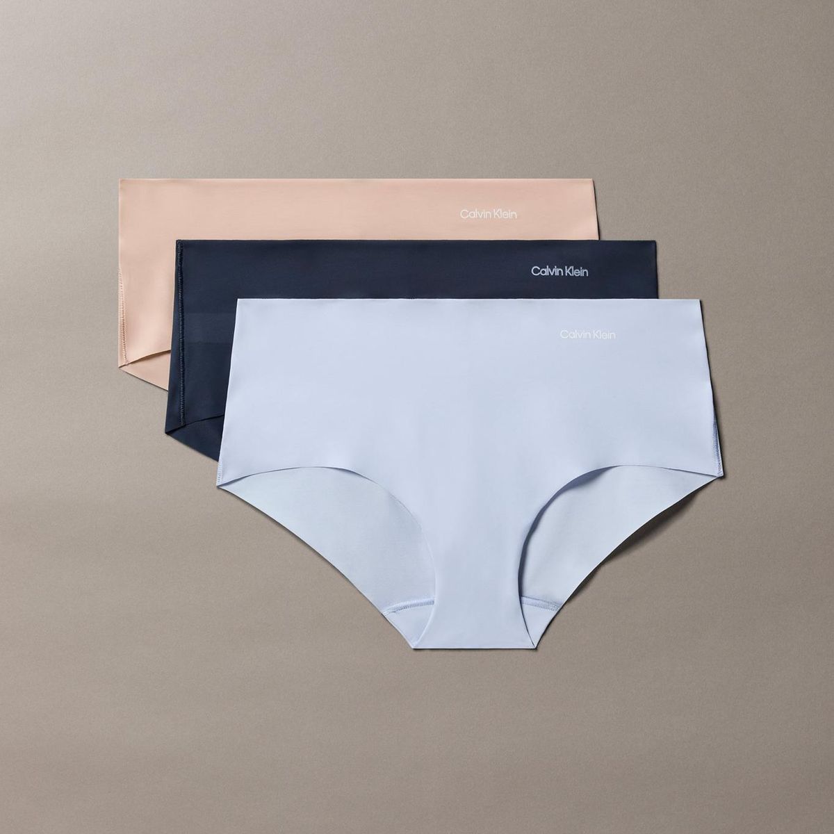 CALVIN KLEIN - Pack De 3 Calzones Hipster Invisible Multicolor Calvin Klein