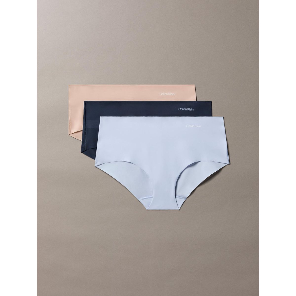 CALVIN KLEIN - Pack De 3 Calzones Hipster Invisible Multicolor Calvin Klein