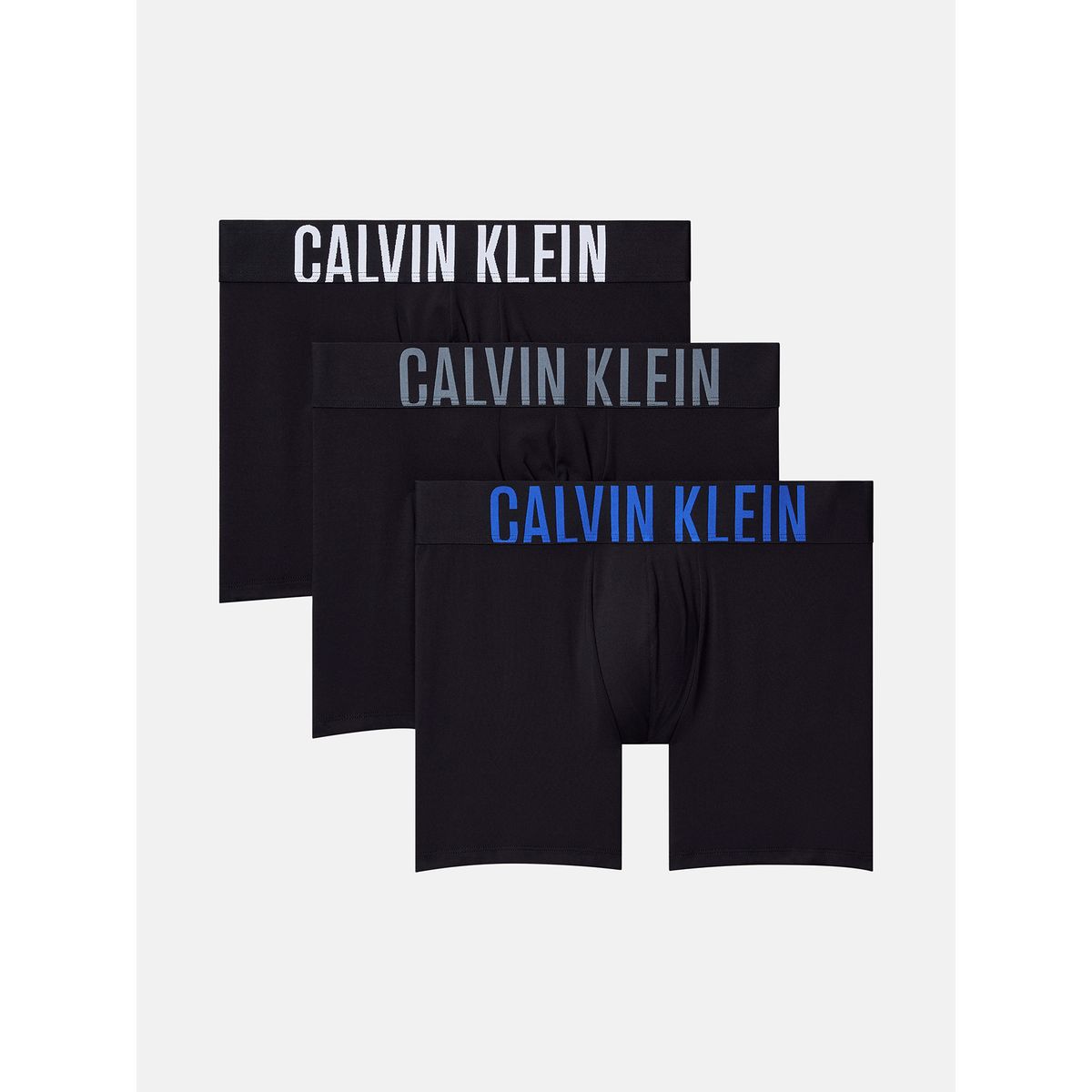 CALVIN KLEIN - Pack 3 Bóxers Brief Intense Power Negro Calvin Klein