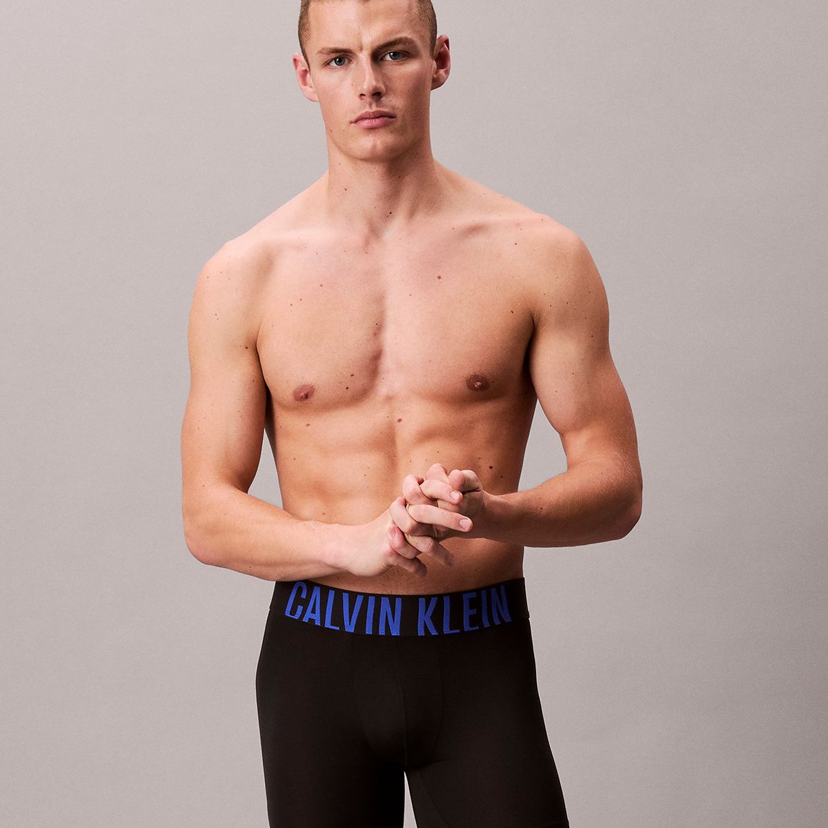 CALVIN KLEIN - Pack 3 Bóxers Brief Intense Power Negro Calvin Klein