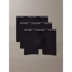 CALVIN KLEIN - Pack De 3 Bóxers Brief Microfibre Stretch Negro