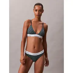 CALVIN KLEIN - Colaless Icon Cotton Modal Verde