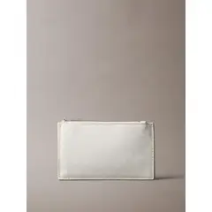 CALVIN KLEIN - Tarjetero con Estampado de Monograma CK Blanco