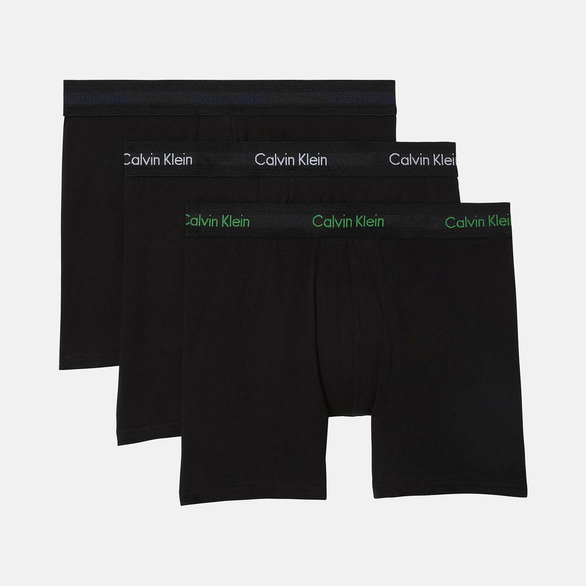 CALVIN KLEIN - Pack 3 Bóxers Brief Cotton Stretch Negro Calvin Klein