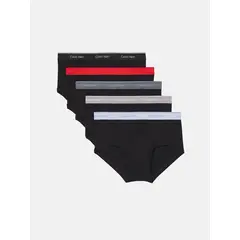 CALVIN KLEIN - Pack De 5 Slips Cotton Classics Negro
