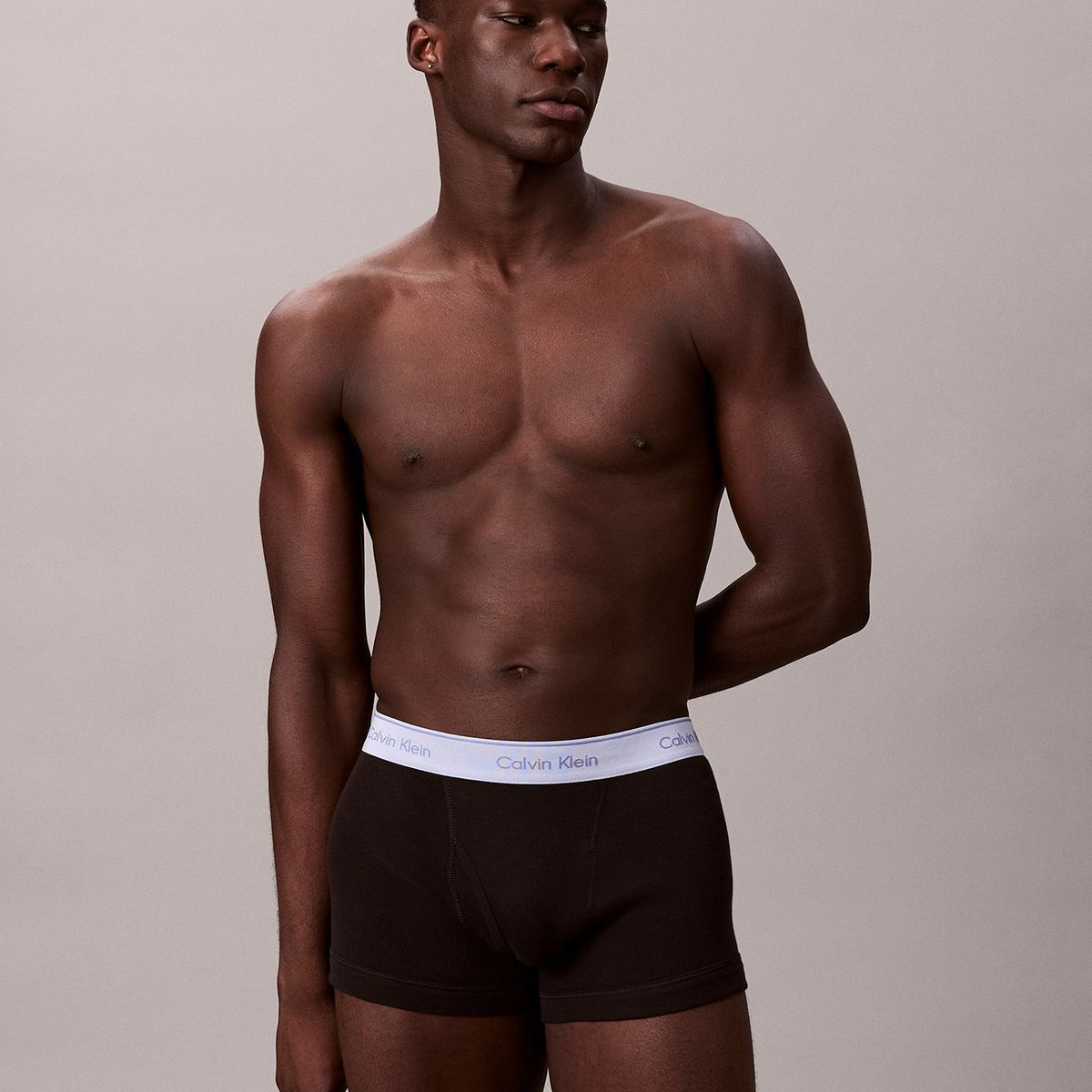 CALVIN KLEIN - Pack De 5 Bóxers Trunk Cotton Classics Negro Calvin Klein