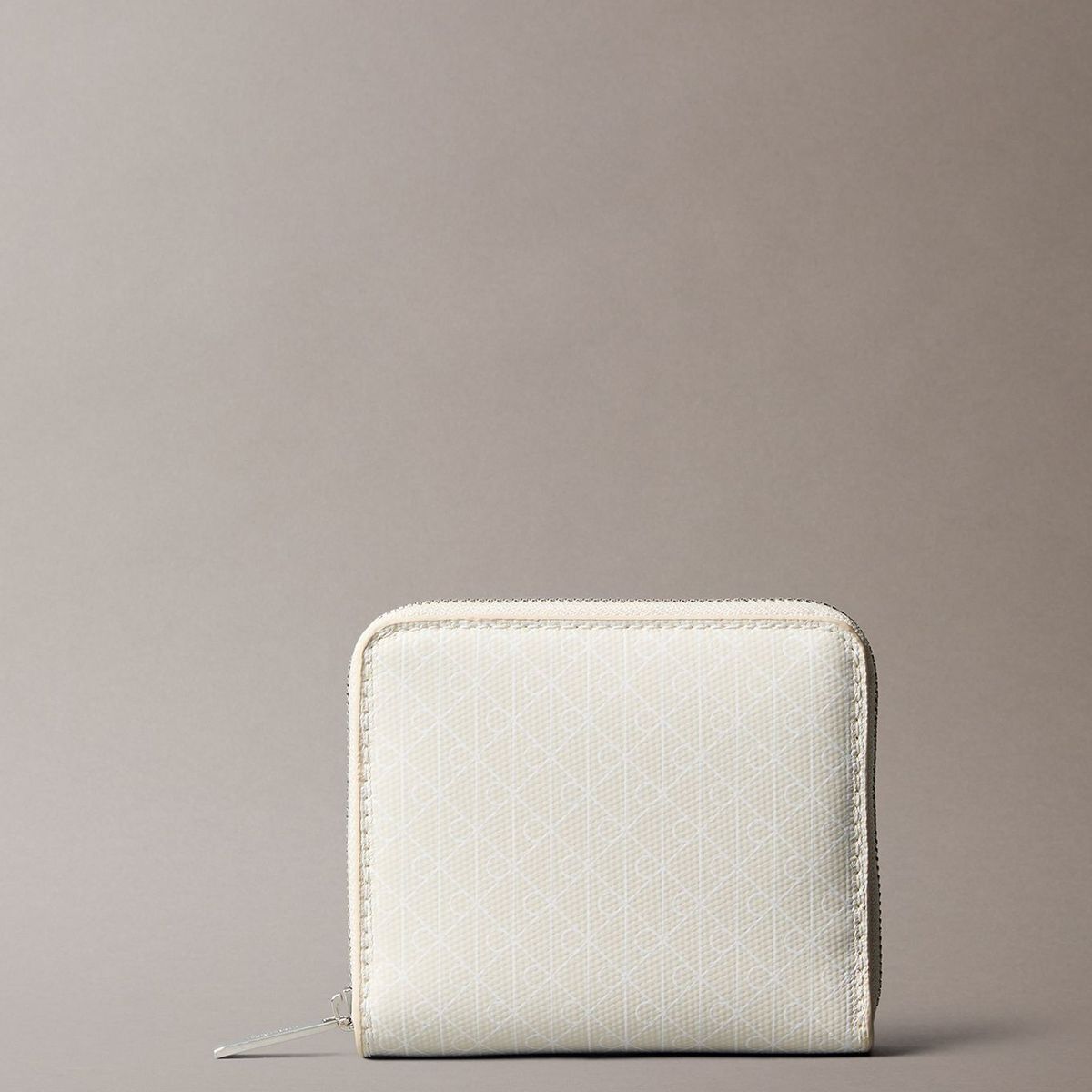 CALVIN KLEIN - Billetera con Estampado de Monograma Blanco Calvin Klein