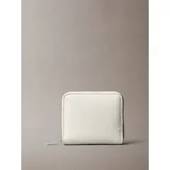 CALVIN KLEIN - Billetera con Estampado de Monograma Blanco