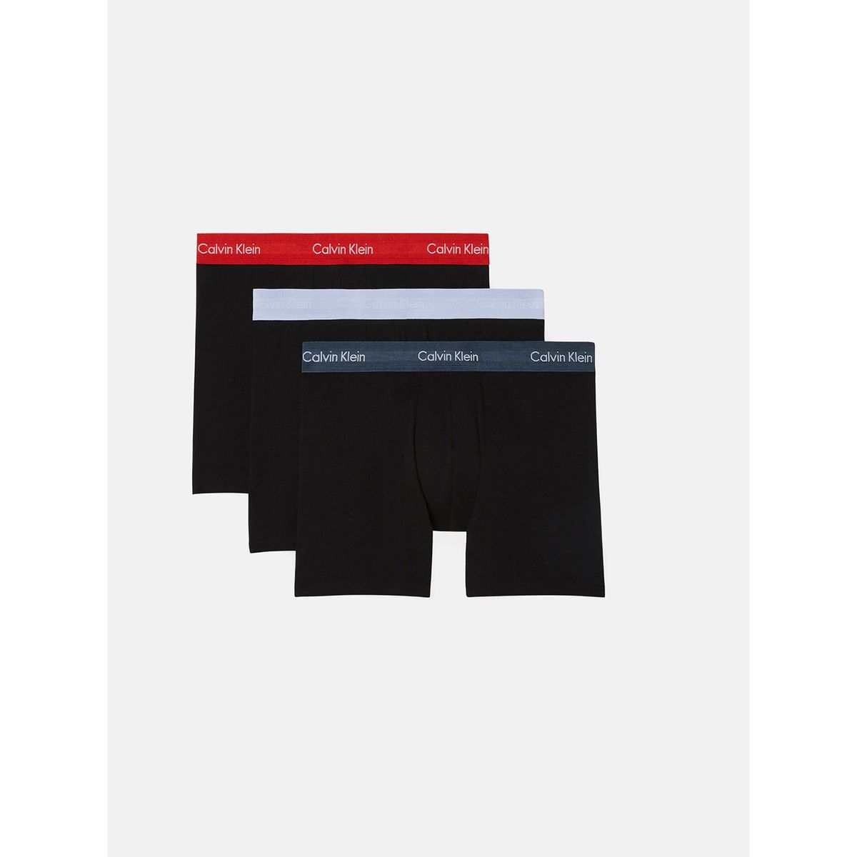CALVIN KLEIN - Pack 3 Bóxers Brief Cotton Stretch Negro Calvin Klein