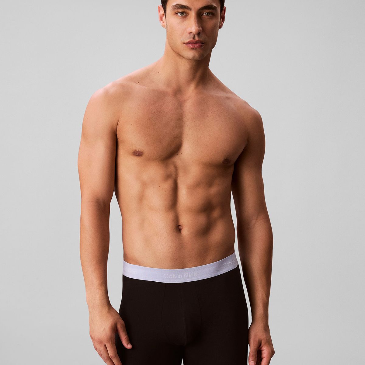 CALVIN KLEIN - Pack 3 Bóxers Brief Cotton Stretch Negro Calvin Klein