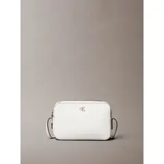 CALVIN KLEIN - Bandolera Con Herraje Con Logo Monograma
