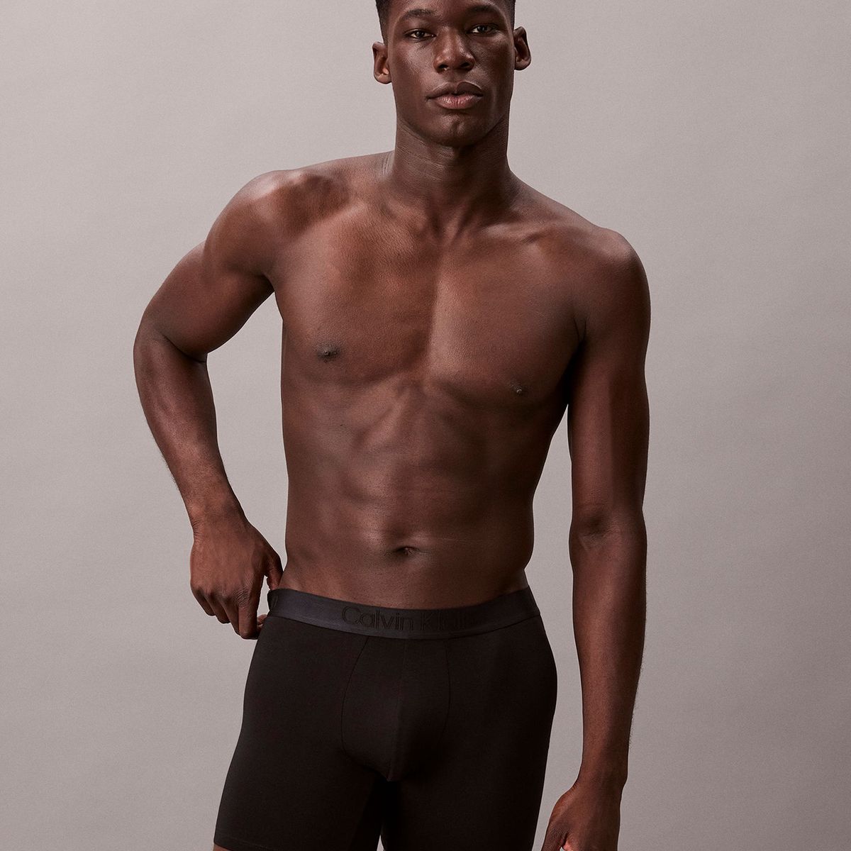 CALVIN KLEIN - Pack 3 Bóxers Brief CK Black Negro Calvin Klein