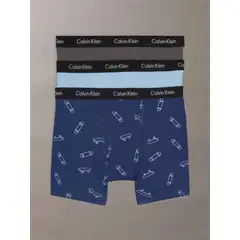 CALVIN KLEIN - Pack De 3 Bóxers Brief Para Niño Multicolor
