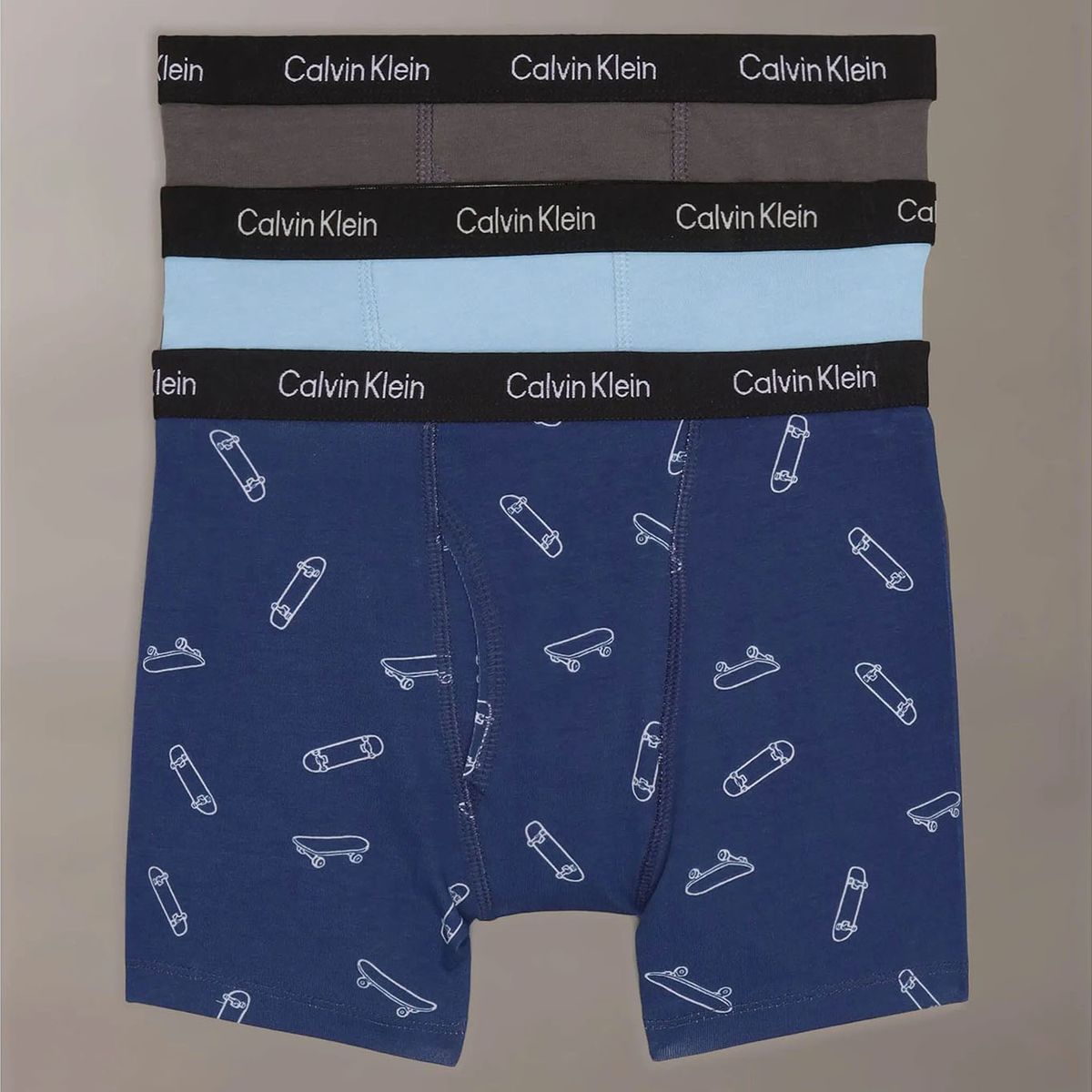 CALVIN KLEIN - Pack De 3 Bóxers Brief Para Niño Multicolor Calvin Klein