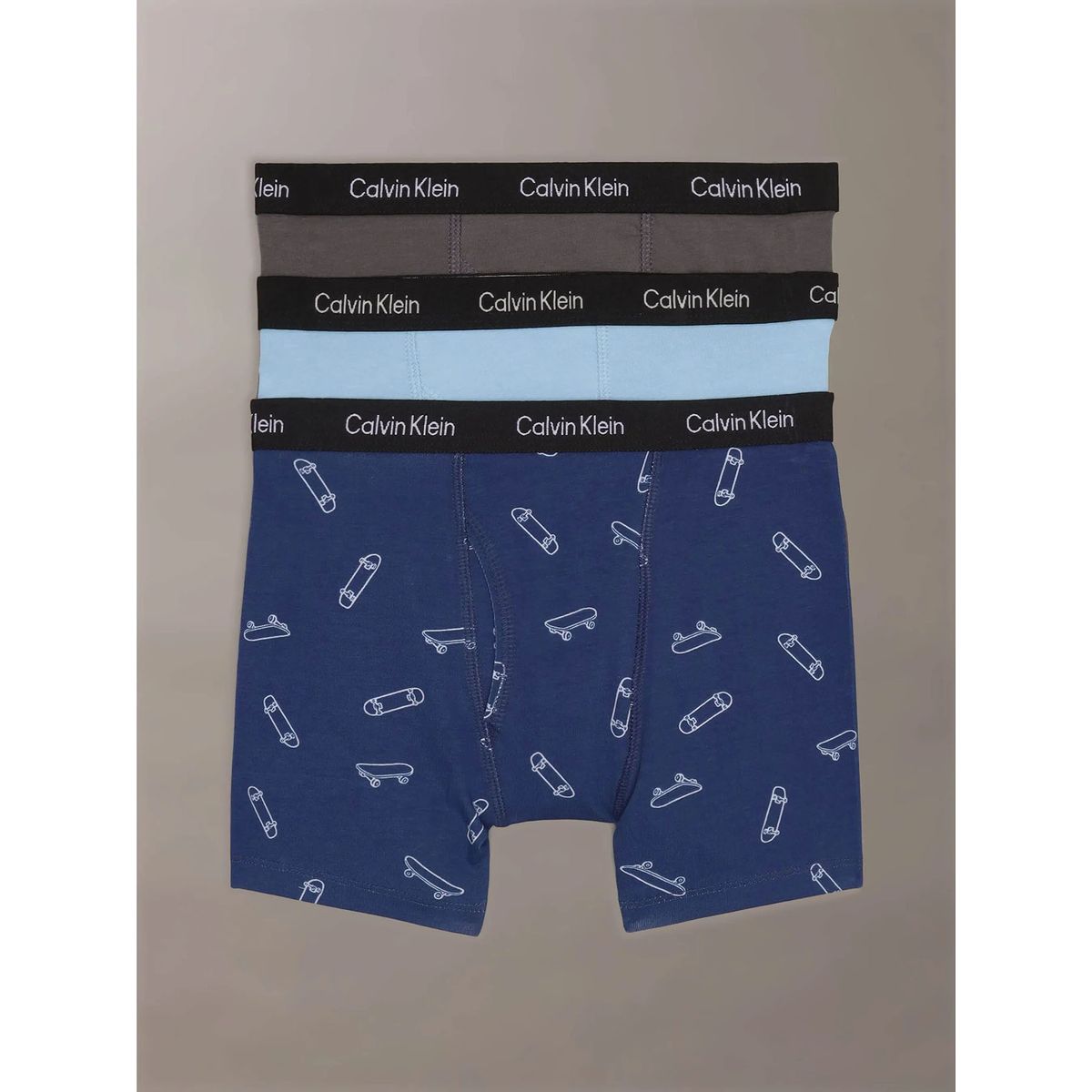 CALVIN KLEIN - Pack De 3 Bóxers Brief Para Niño Multicolor Calvin Klein