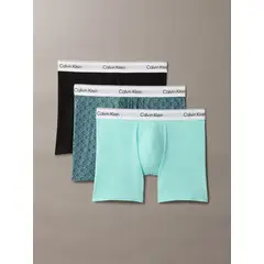 CALVIN KLEIN - Pack De 3 Bóxers Brief Icon Cotton Stretch Multicolor