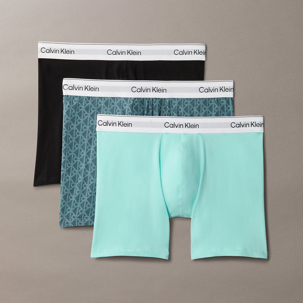 CALVIN KLEIN - Pack De 3 Bóxers Brief Icon Cotton Stretch Multicolor Calvin Klein