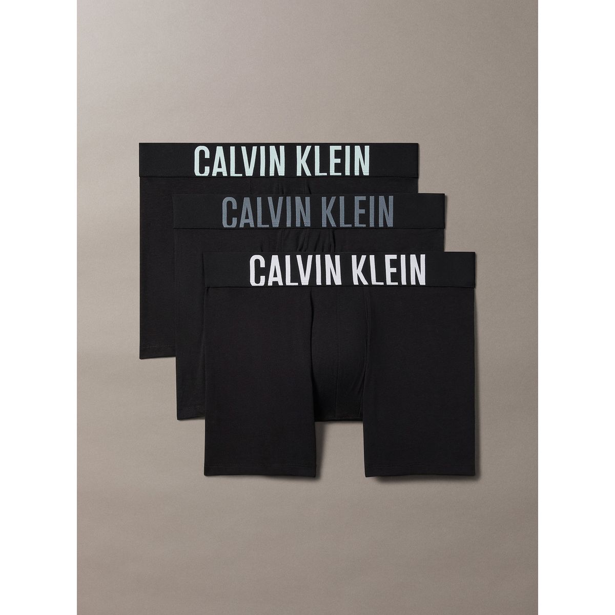 CALVIN KLEIN - Pack 3 Bóxers Brief Intense Power Negro Calvin Klein