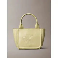 CALVIN KLEIN - Cartera Tote Pequeña Con Logo
