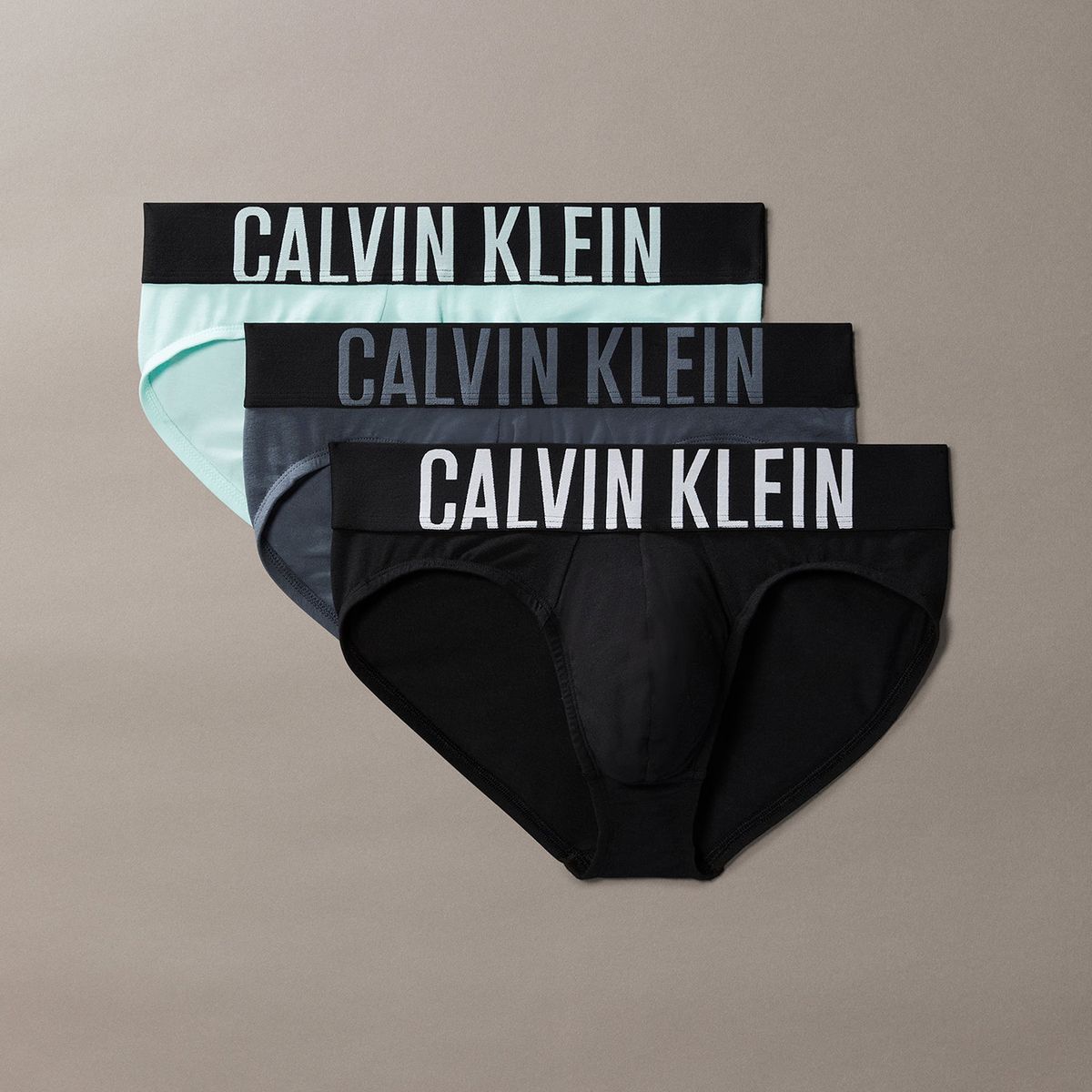 CALVIN KLEIN - Pack De 3 Slips Intense Power Cotton Multicolor Calvin Klein