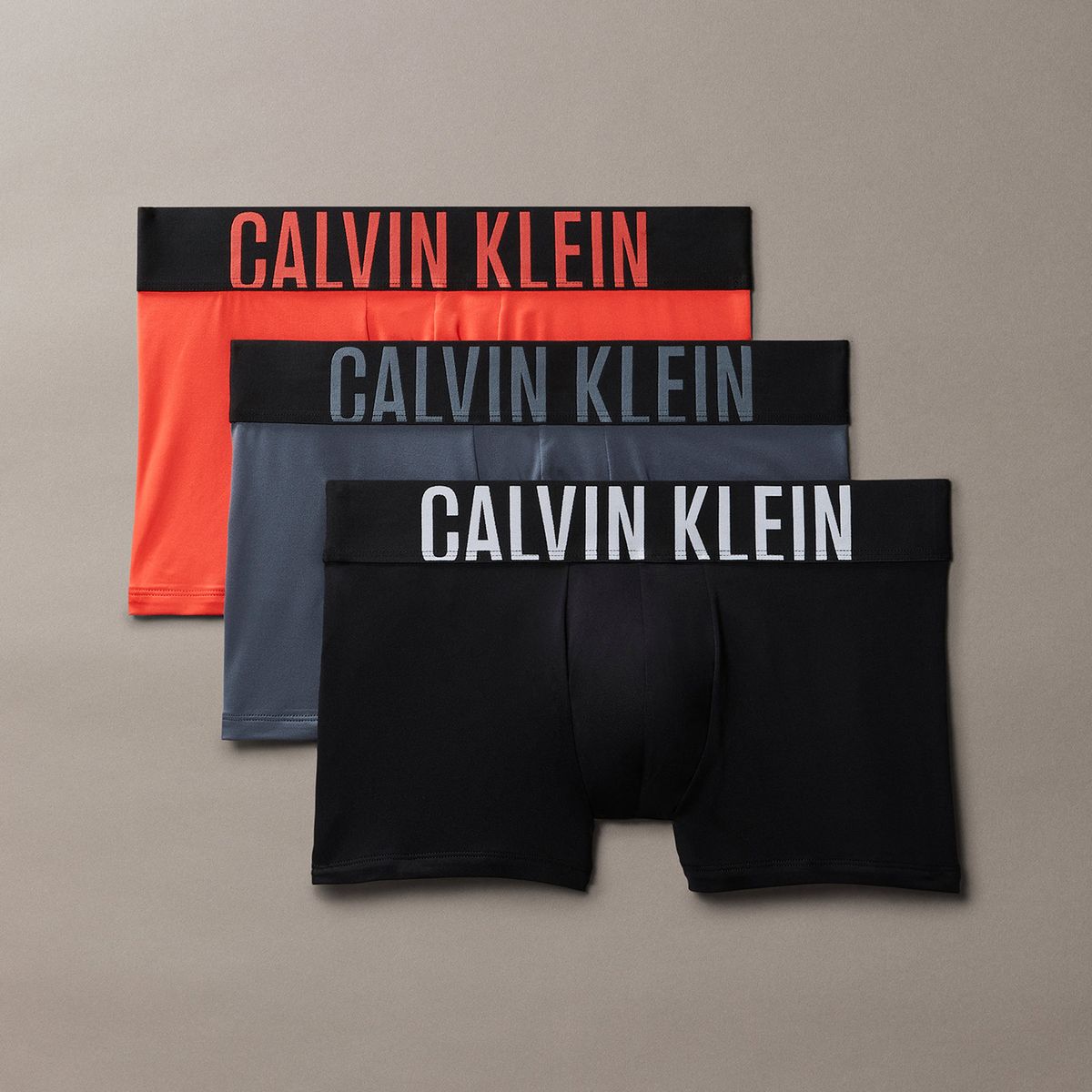 CALVIN KLEIN - Pack De 3 Bóxers Trunk Intense Power Multicolor Calvin Klein