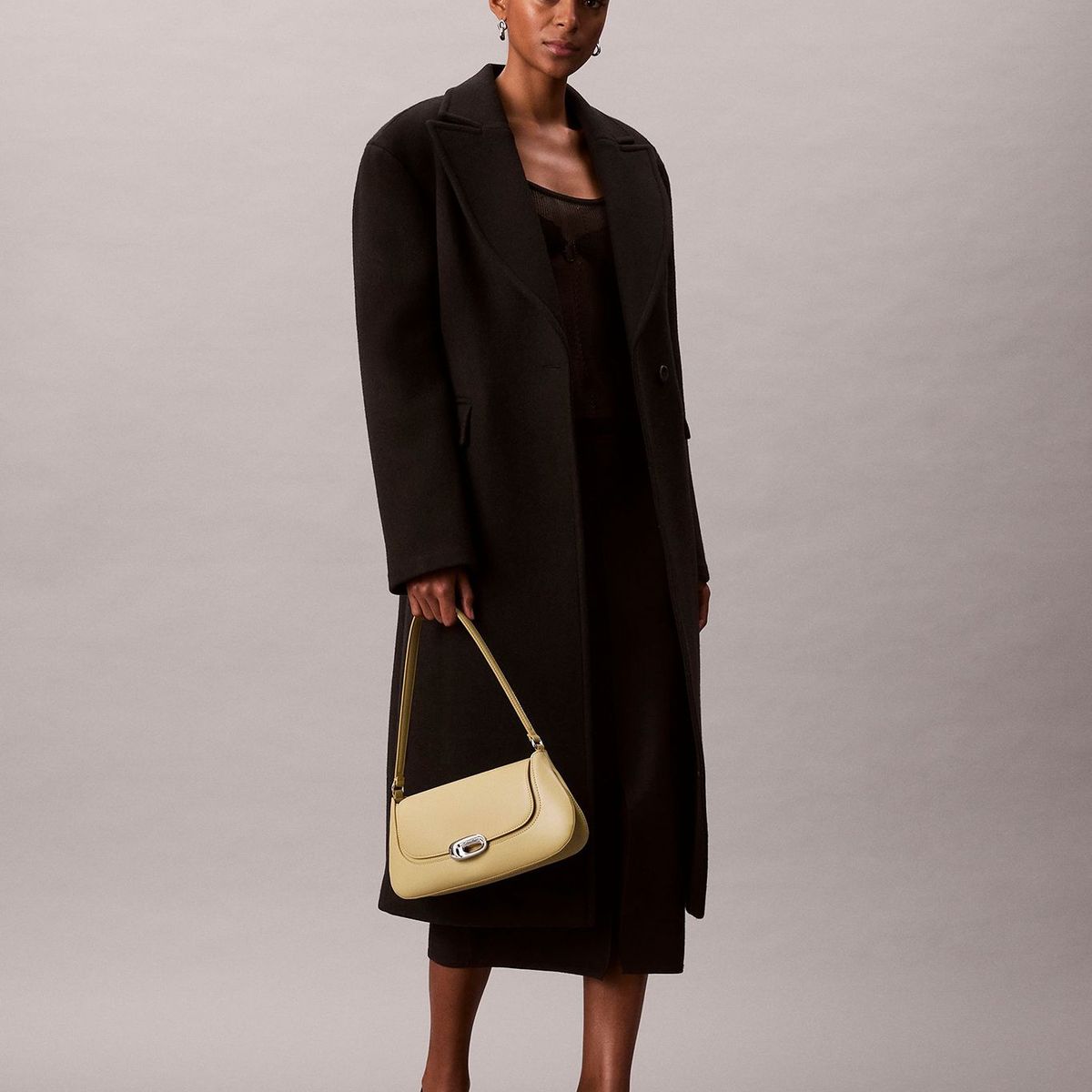 CALVIN KLEIN - Cartera Con Solapa Superior Verde Calvin Klein