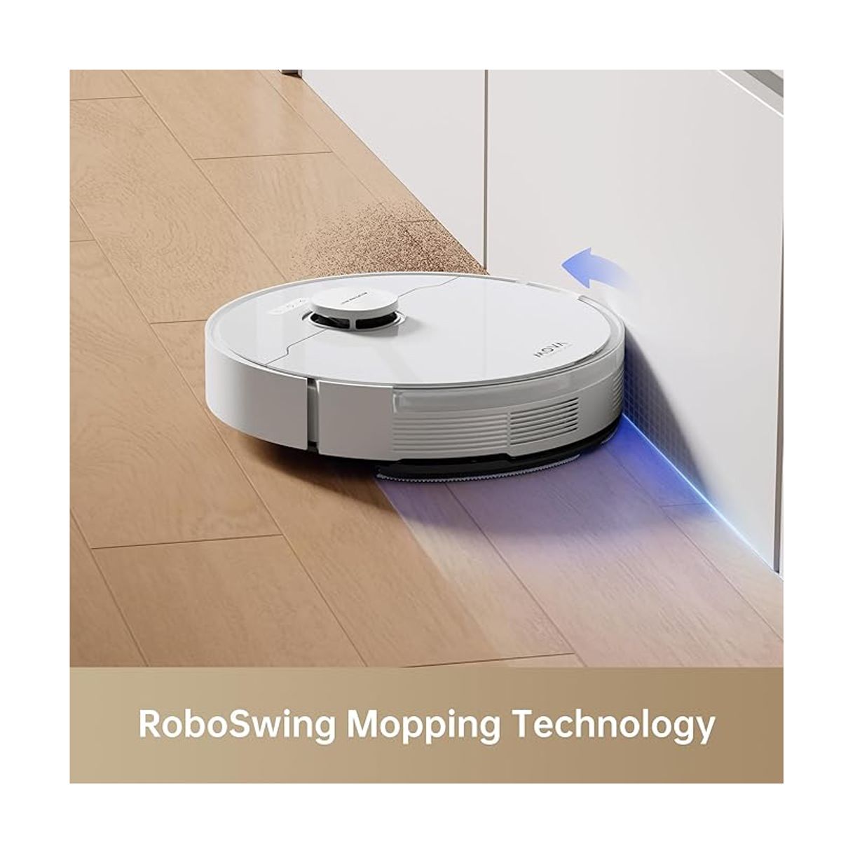 MOVA - Dreame Mova S10 Plus Robot Aspiradora succión de 7000 Pa fregona VibroTurbo