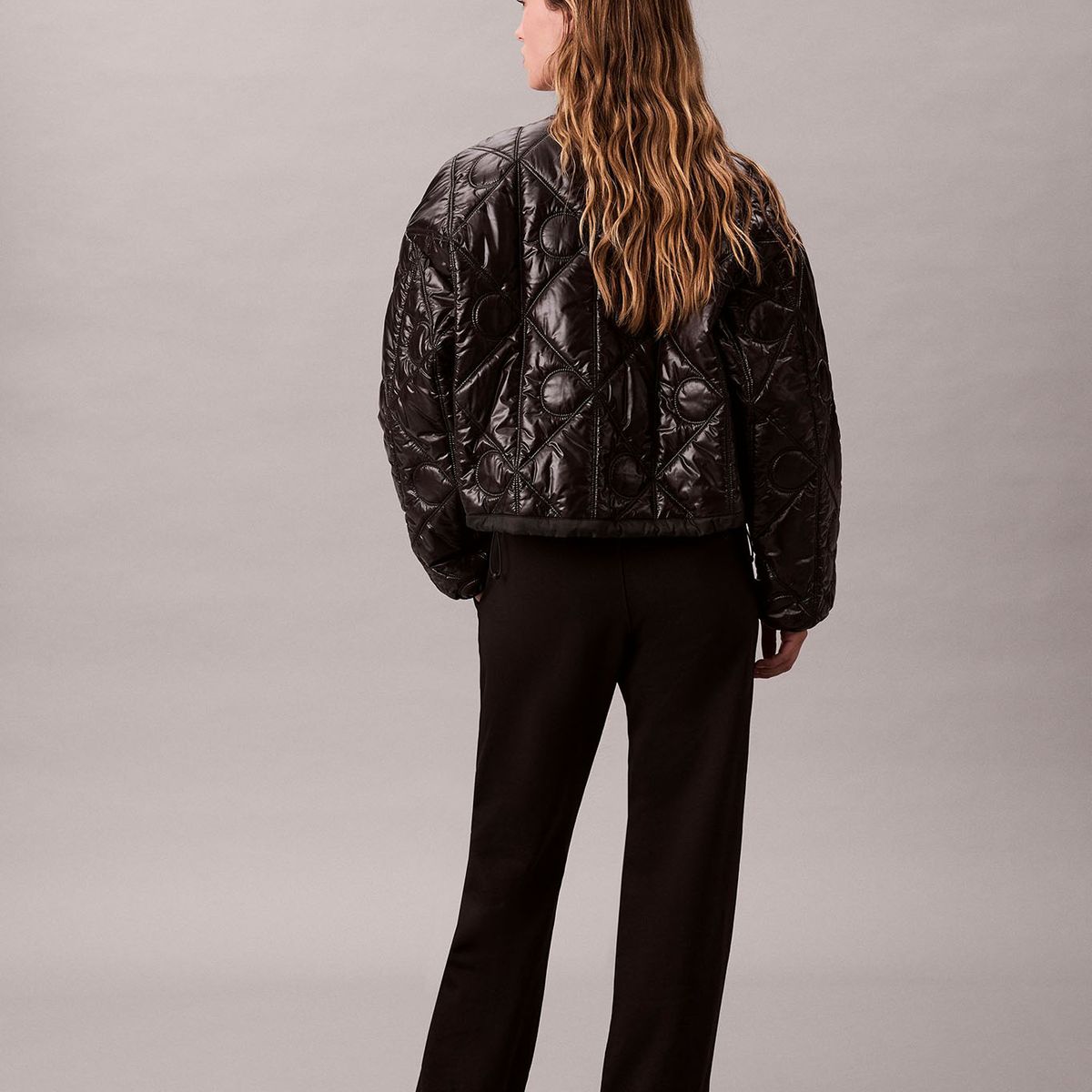 CALVIN KLEIN - Pantalón De Chándal Holgado Negro Calvin Klein