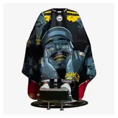 COMPRASMART CHILE - Capa Para Barberia y Peluqueria Rappers 160cm X 145cm