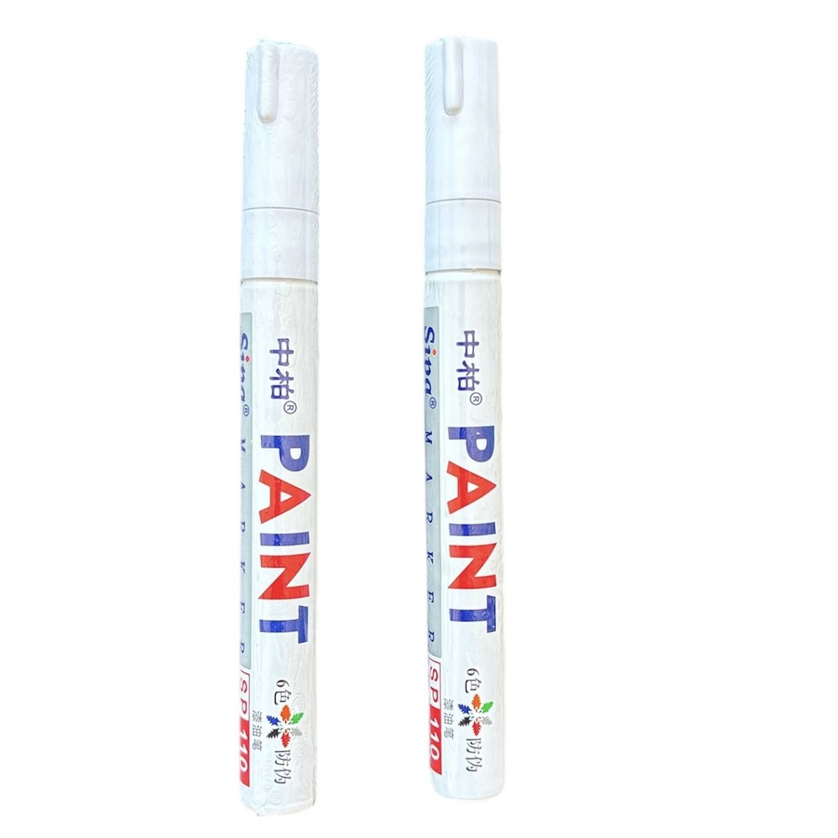 GENERICO - Lapiz marcador para neumaticos 4 unidades