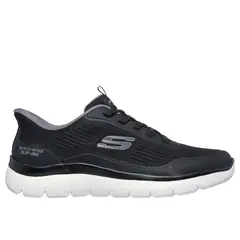 SKECHERS - Zapatillas Hombre Slip-ins Summits Leyter Negro