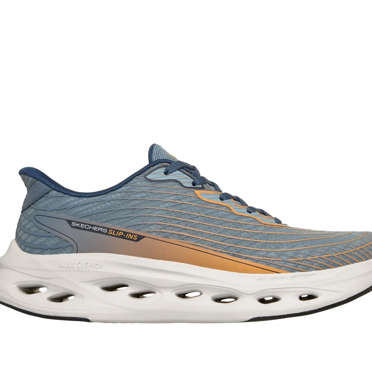 SKECHERS - Zapatillas Hombre Slipins GlideStep Sapphire Celeste Skechers