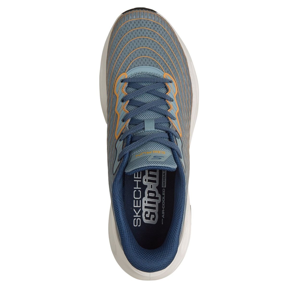 SKECHERS - Zapatillas Hombre Slipins GlideStep Sapphire Celeste Skechers